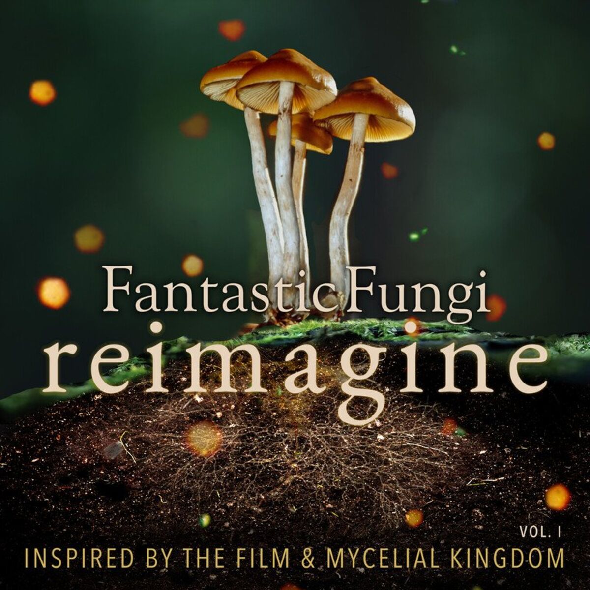 Album cover of Fantastic Fungi: Reimagine, Vol. I (Inspired by the Film & Mycelial Kingdom)