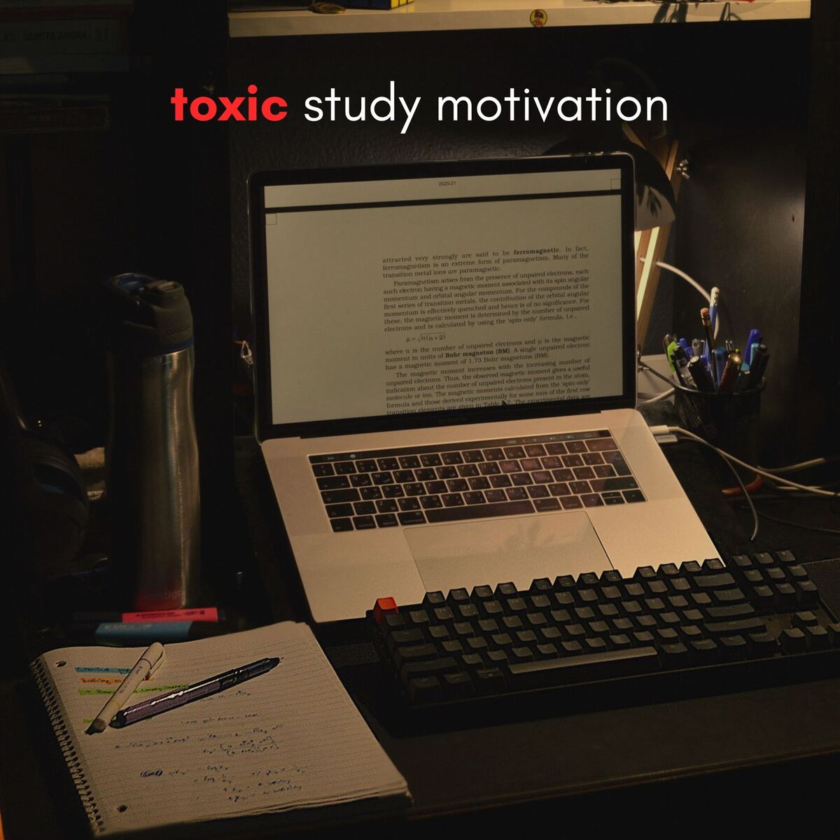 Album cover of Toxic Study Motivation