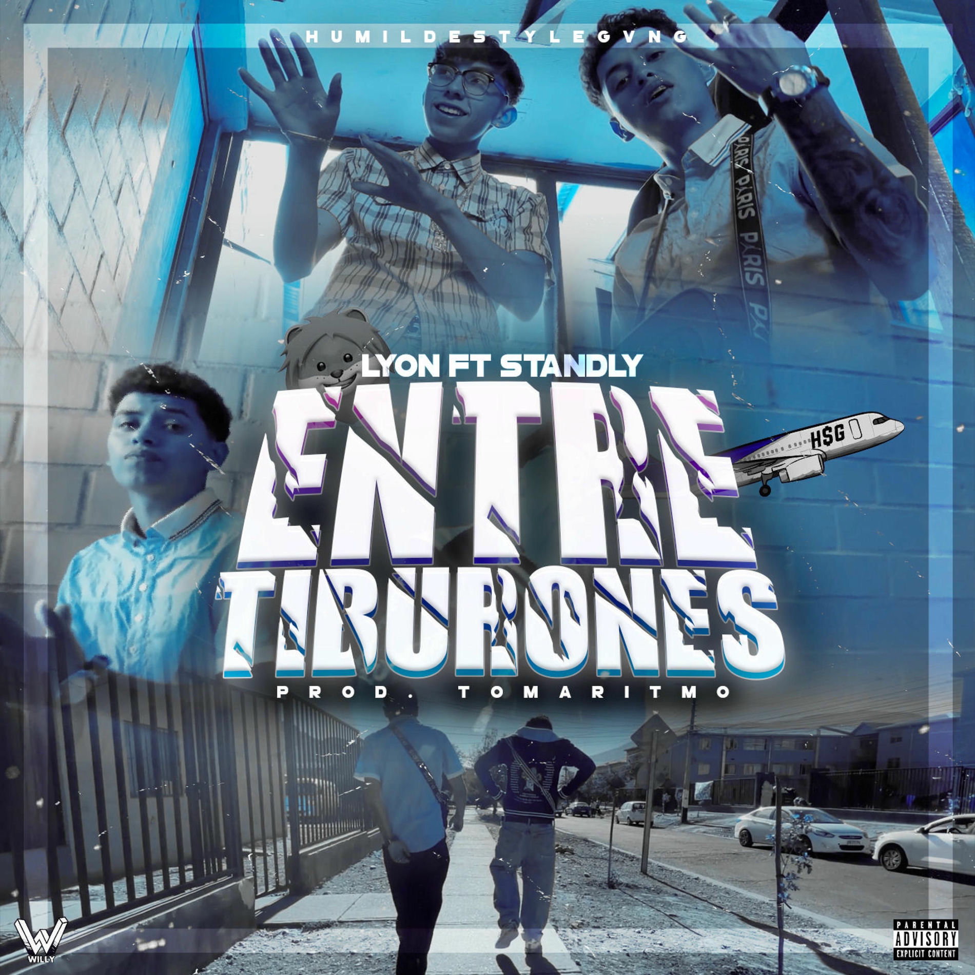 Album cover of Entre Tiburones (feat. Standly)
