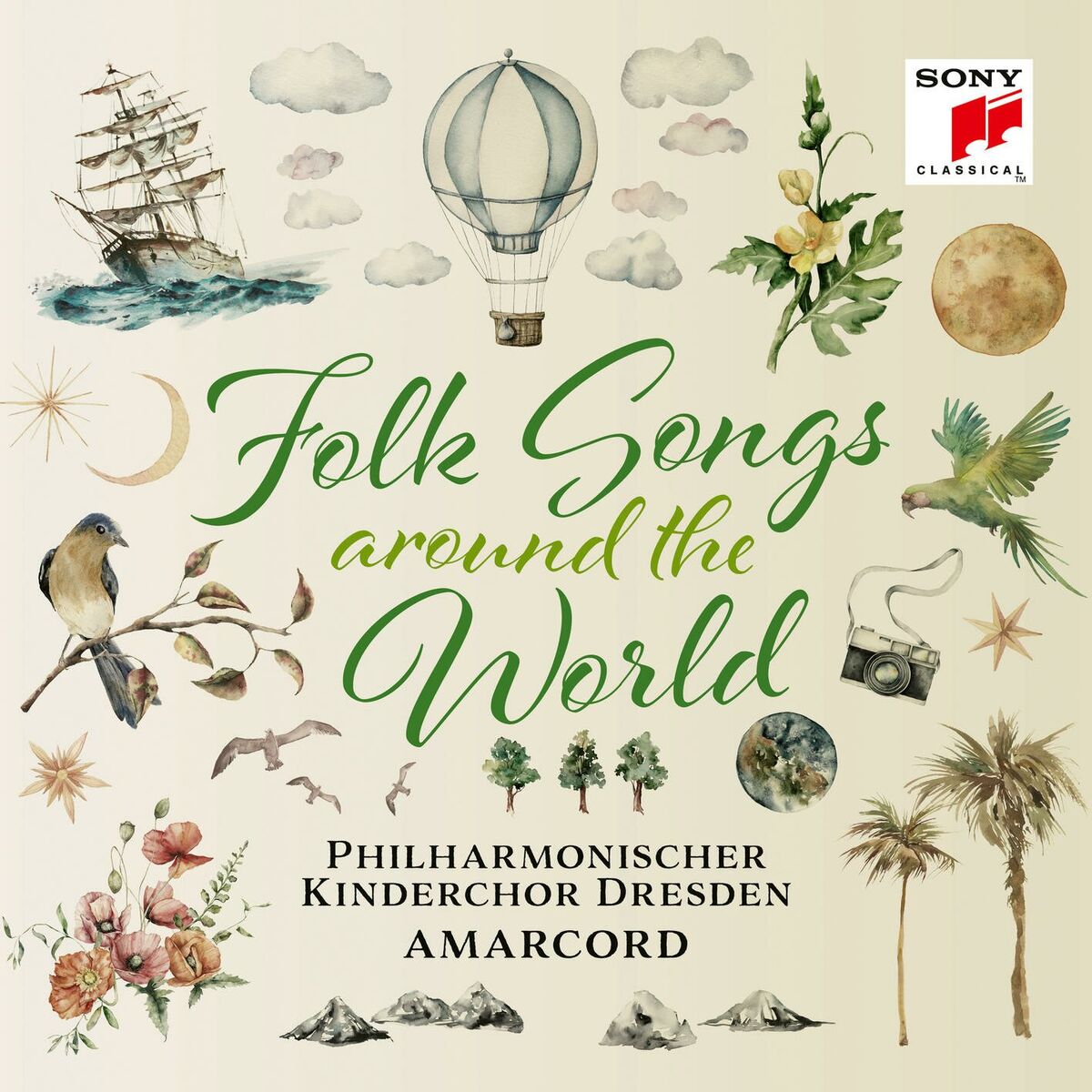 Album cover of Folk Songs - Around the World