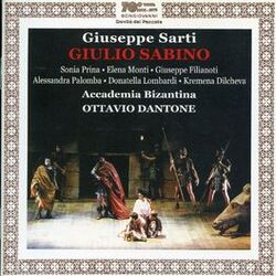Cover of Sarti: Giulio Sabino (Live)