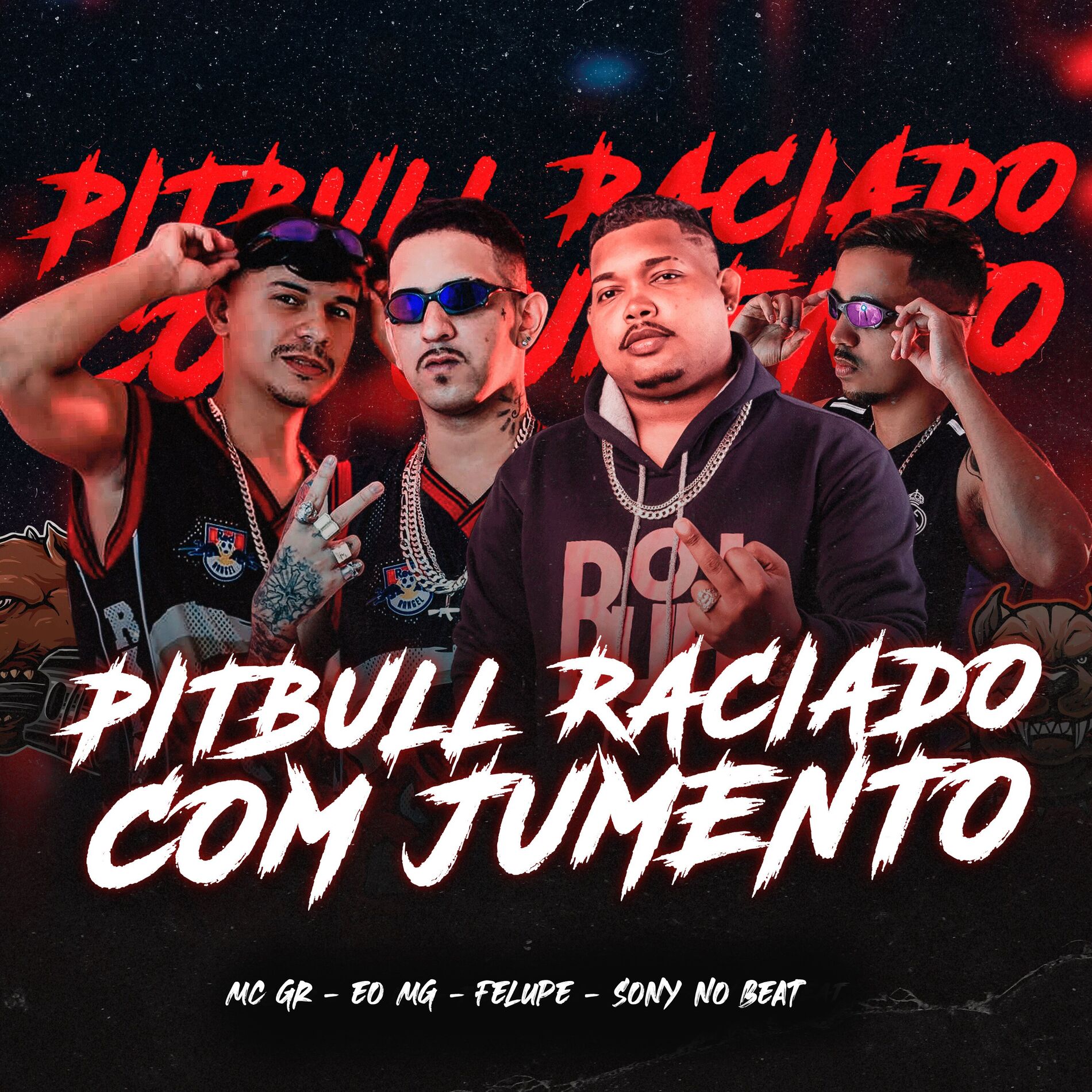 Album cover of Pitbull Raciado Com Jumento