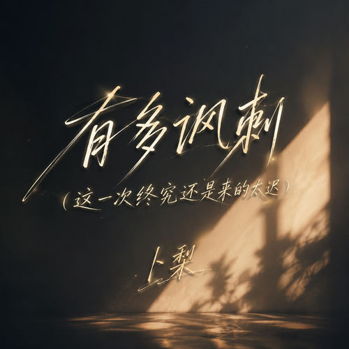 有多讽刺(这一次终究还是来的太迟)