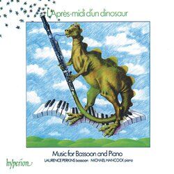 Cover of L'après-midi d'un dinosaur: Music for Bassoon & Piano