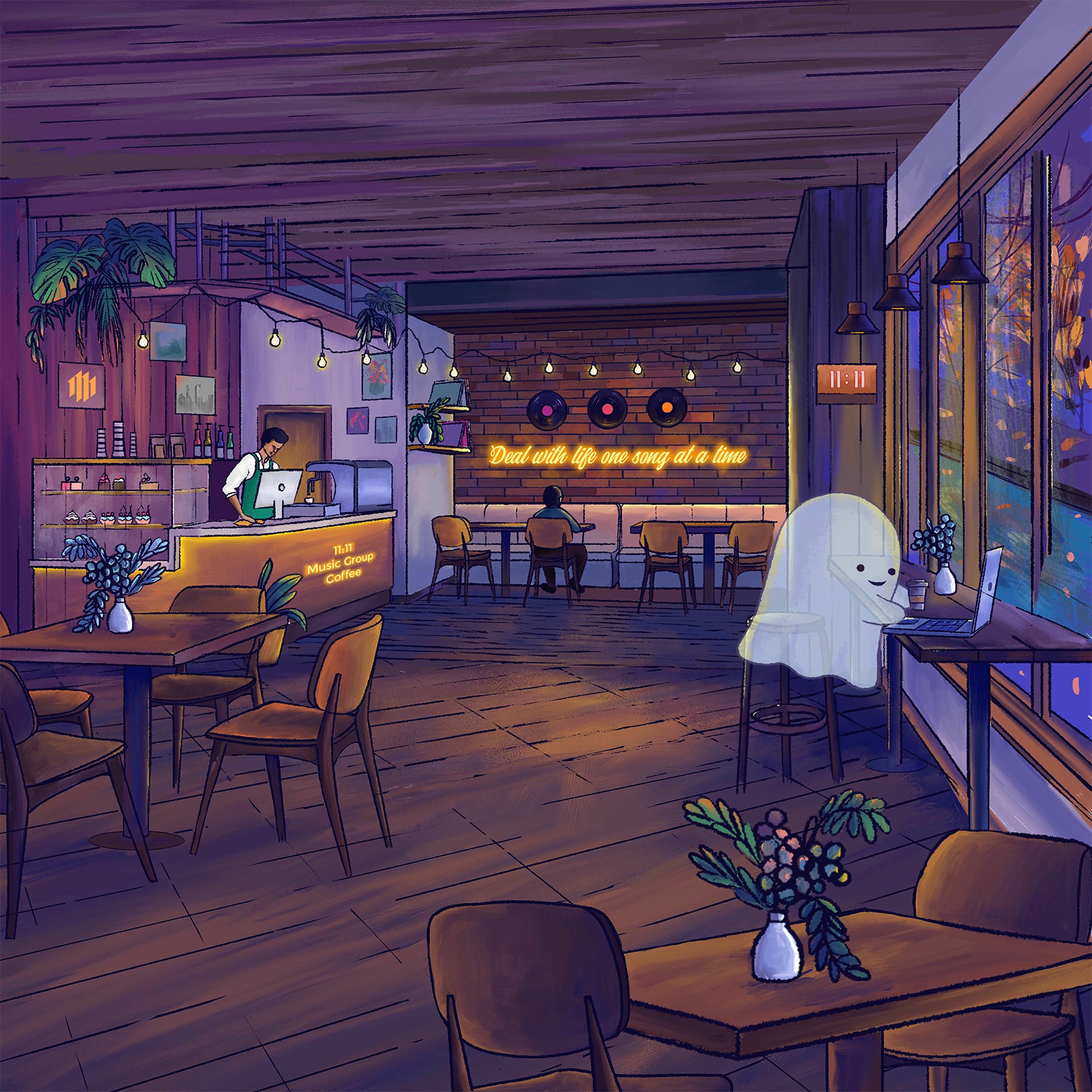 Album cover of lofi beats to help you sleep
