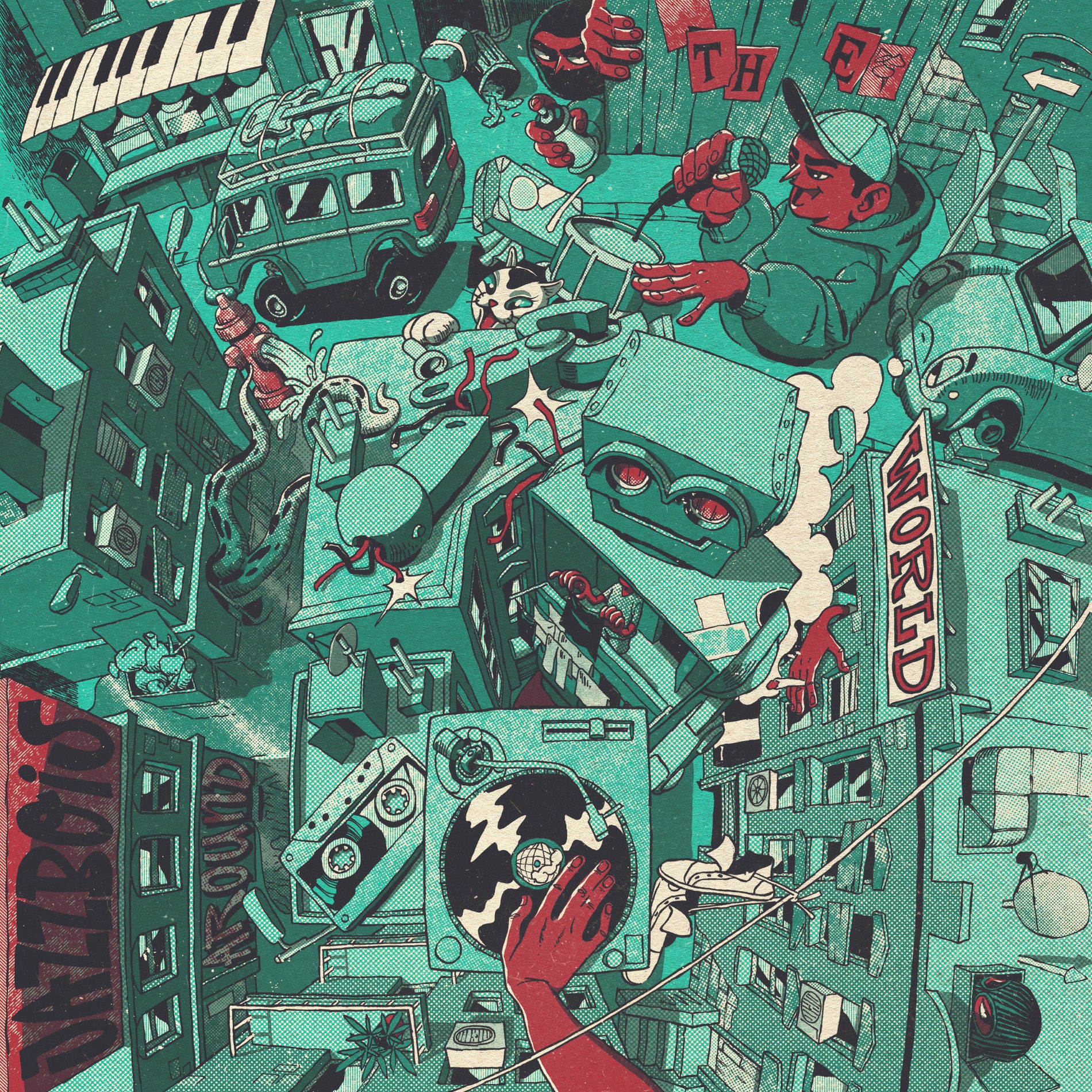 Album cover of Jazzbois Around The World
