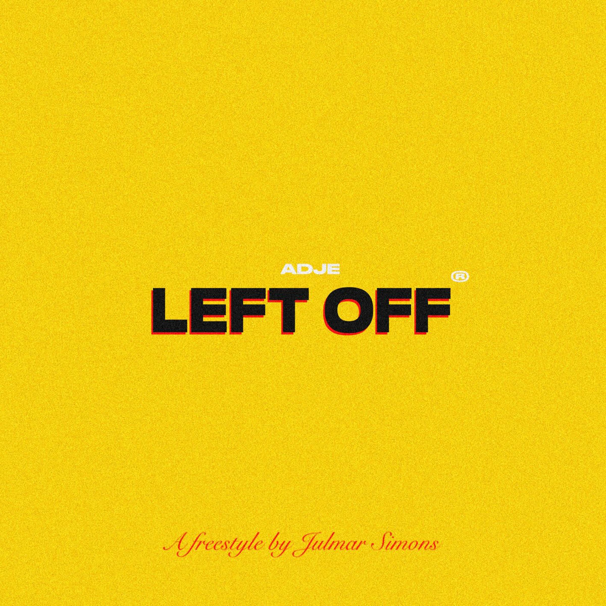 Album cover of left off