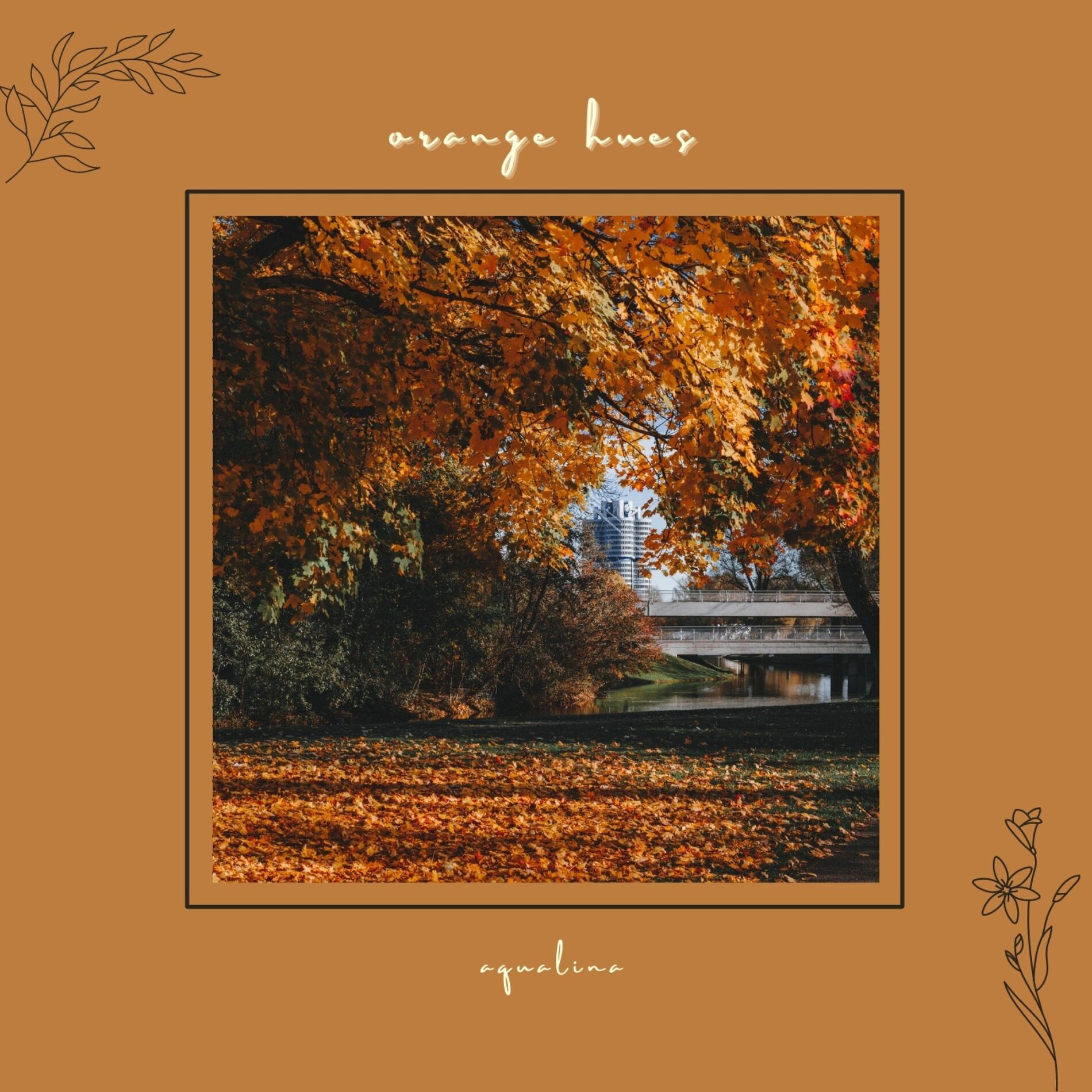 Album cover of orange hues