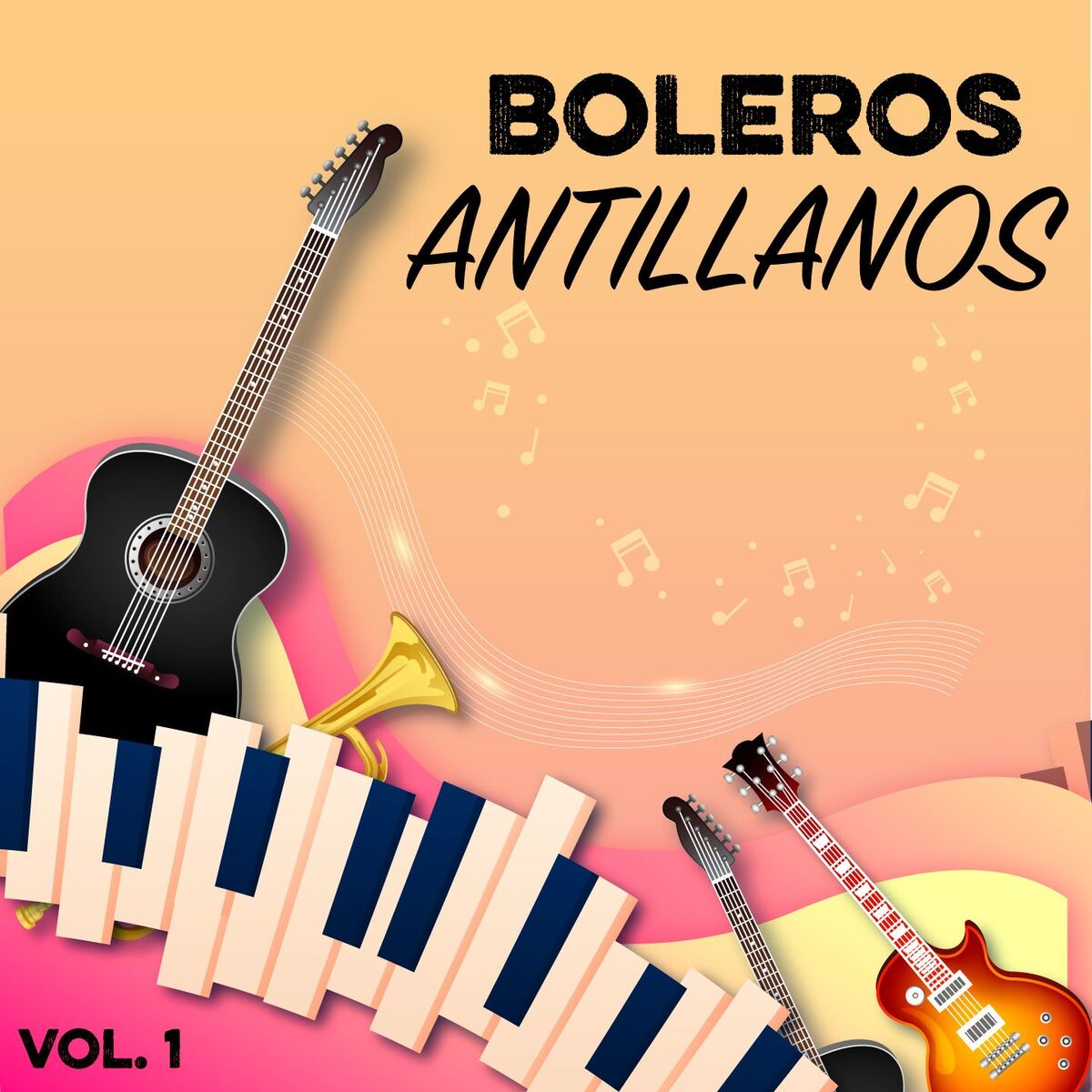Album cover of Boleros Antillanos, Vol.1