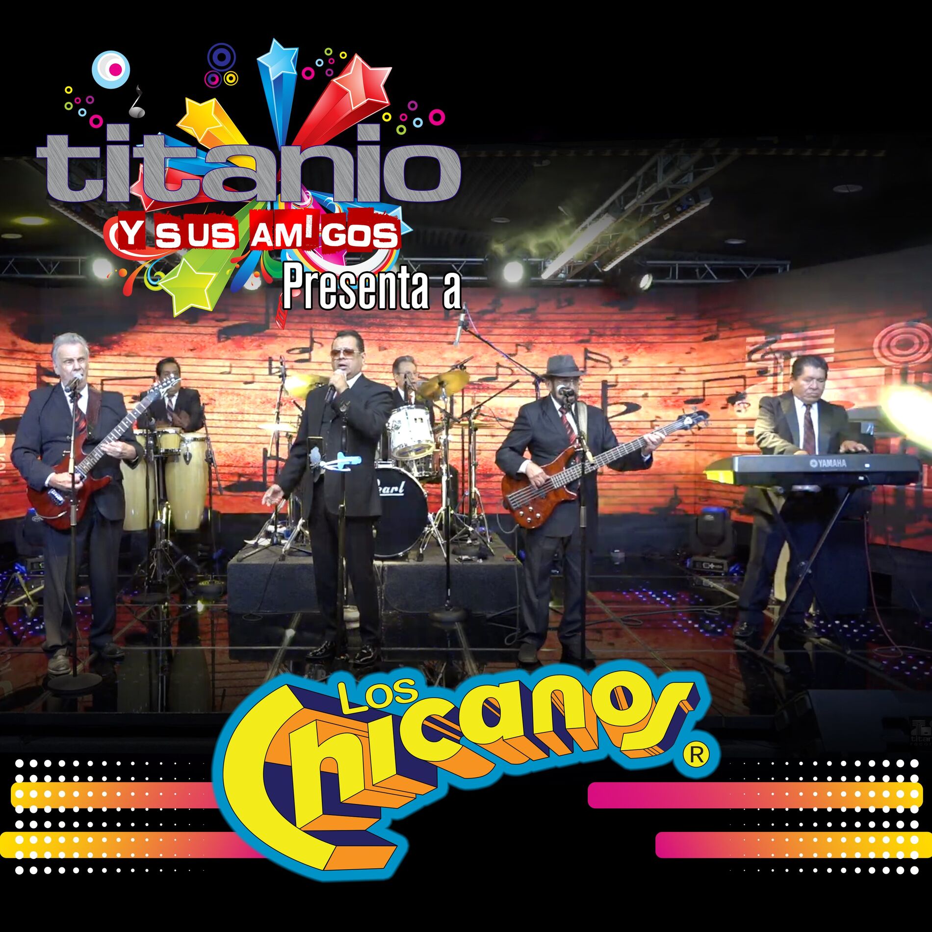 Album cover of Titanio y Sus Amigos Presenta a Los Chicanos