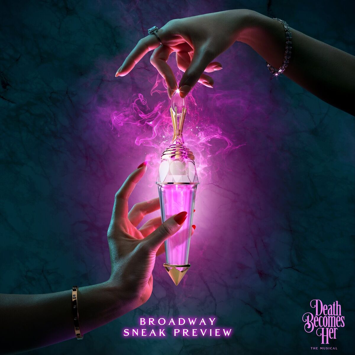 Album cover of Death Becomes Her - Broadway Sneak Preview