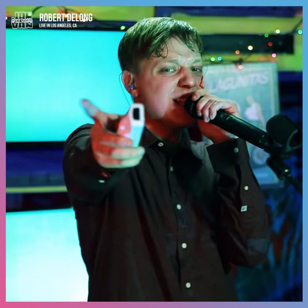 Album cover of Jam in the Van - Robert DeLong (Live Session, Los Angeles, CA, 2015)