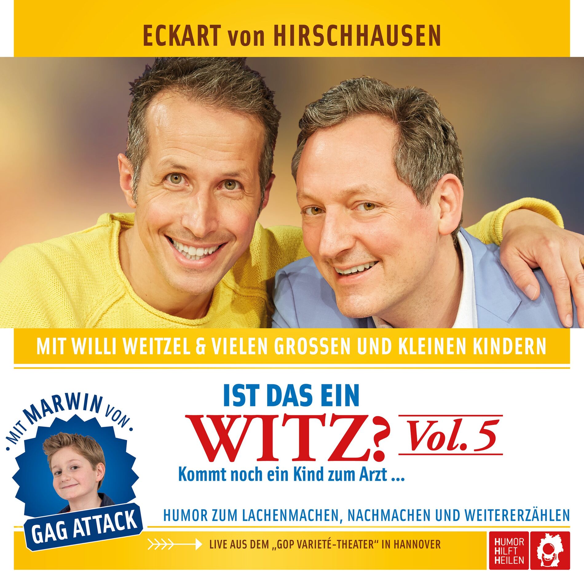 Album cover of Ist das ein Witz? Kommt noch ein Kind zum Arzt ... (Vol. 5 - Witze für die ganze Familie)
