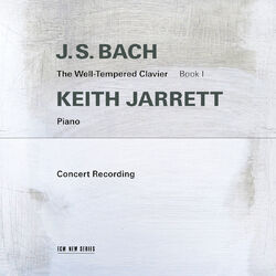 Cover of J.S. Bach: The Well-Tempered Clavier, Book I (Live in Troy, NY / 1987)