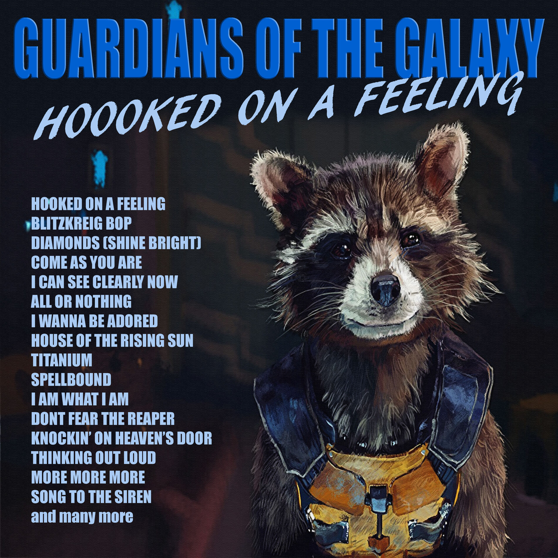 Album cover of Guardians Of The Galaxy - Hooked On A Feeling