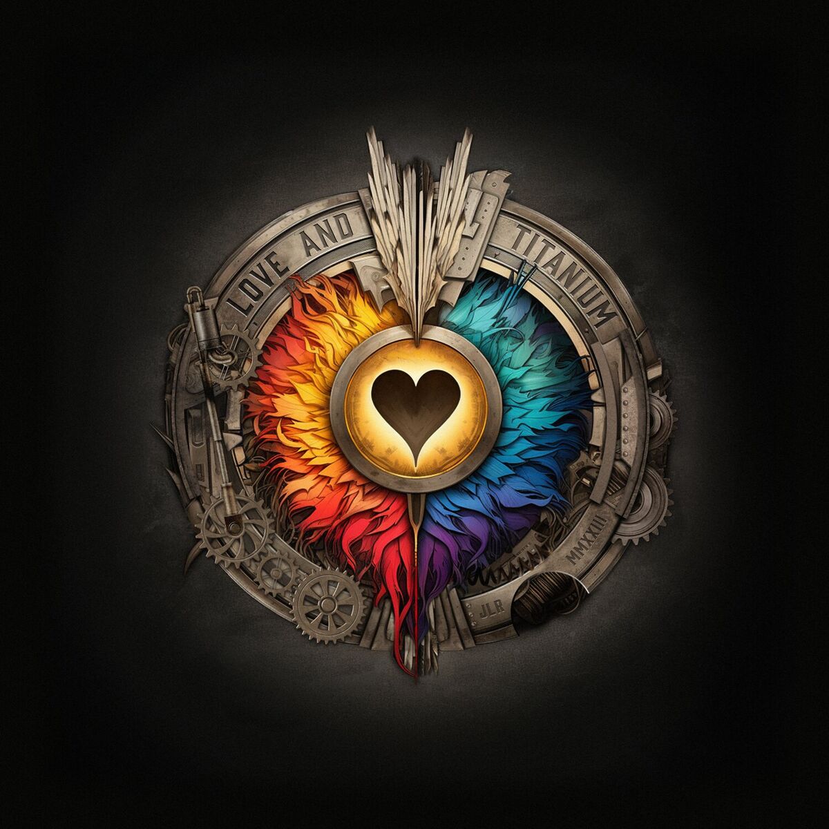 Album cover of Love and Titanium