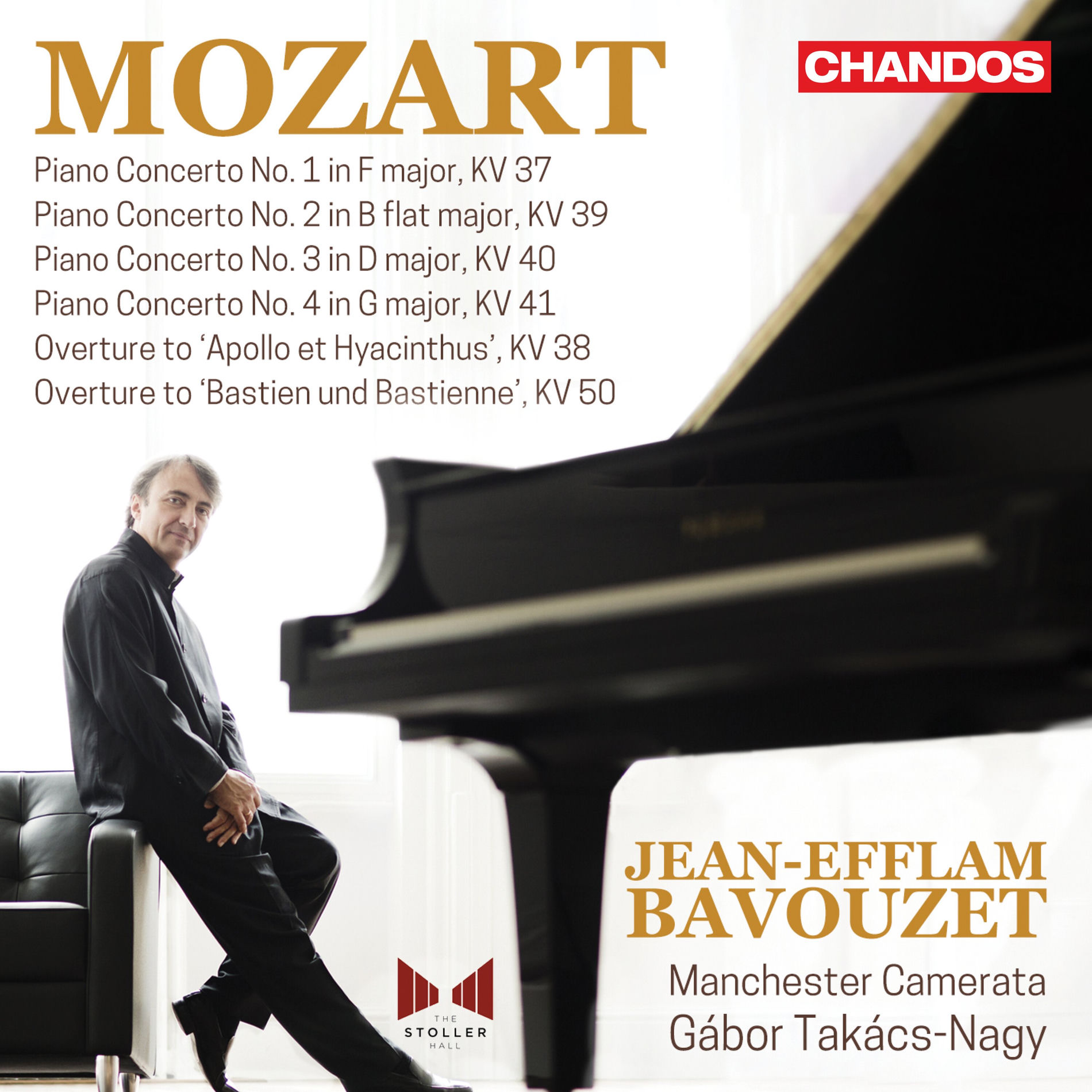 Album cover of Piano Concerto No. 1 in F Major, K. 37: II. Andante