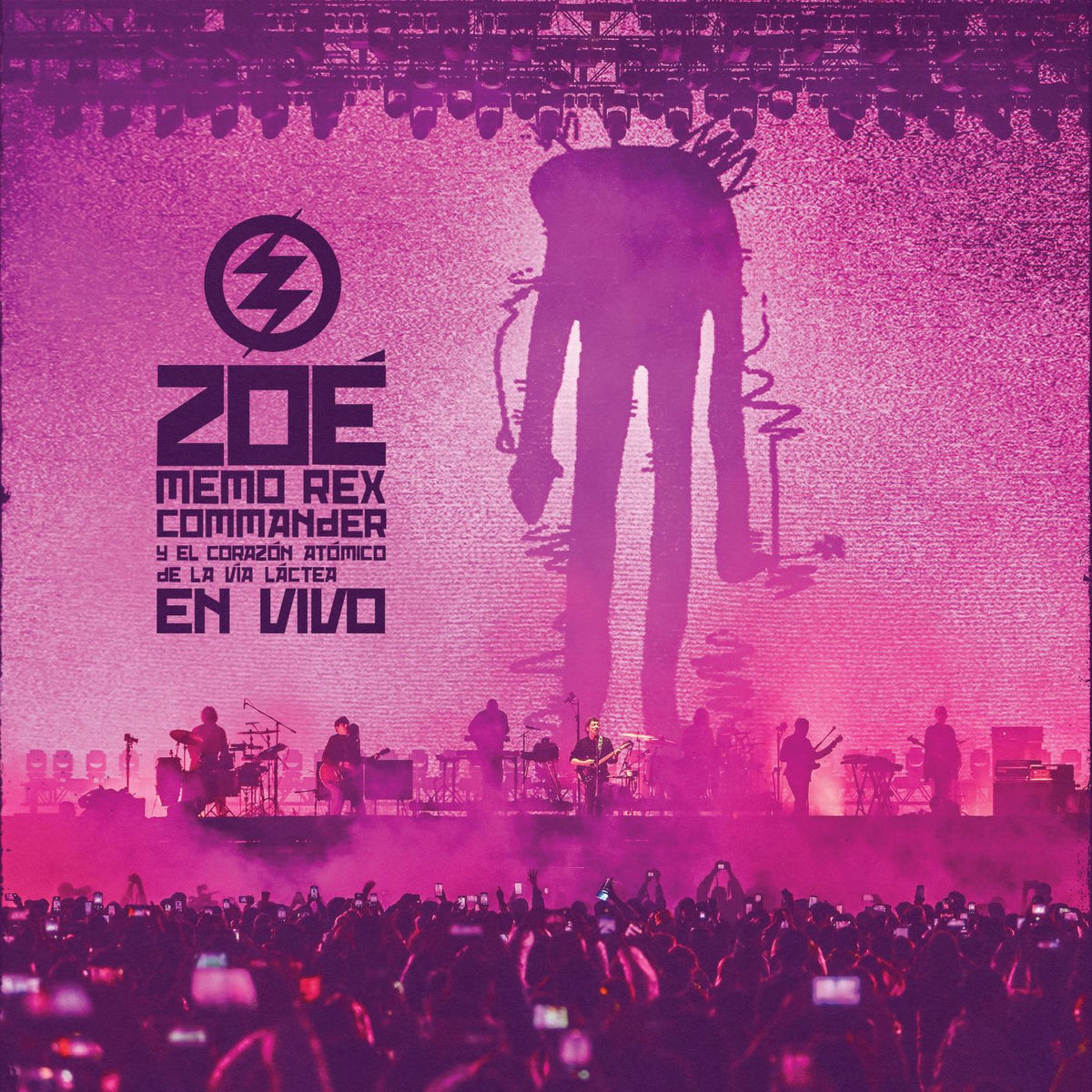 Album cover of Memo Rex Commander y el Corazón Atómico de la Vía Láctea En Vivo