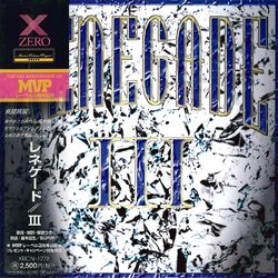 Cover of III (Japan Edition)