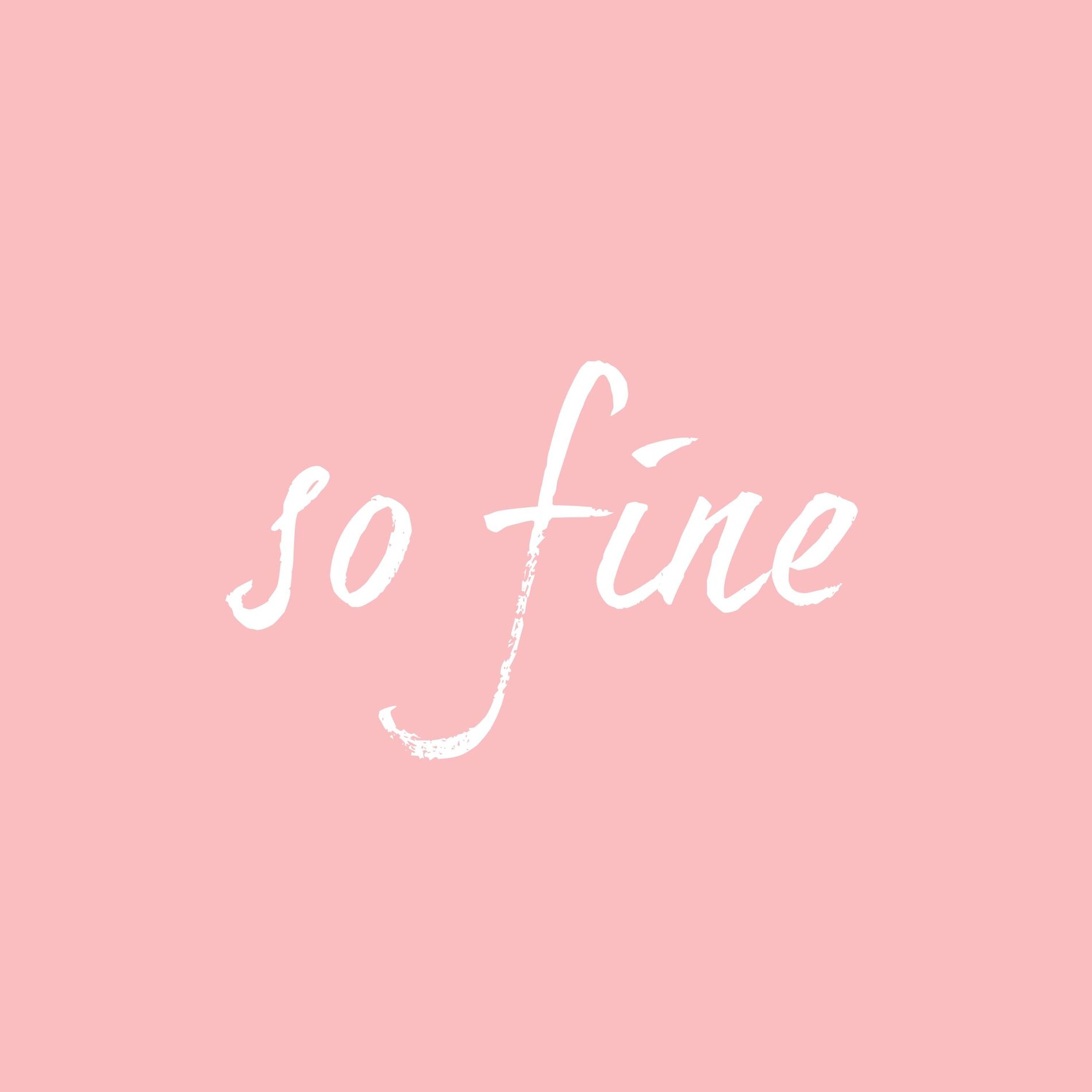 Album cover of So Fine