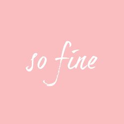 Cover of So Fine