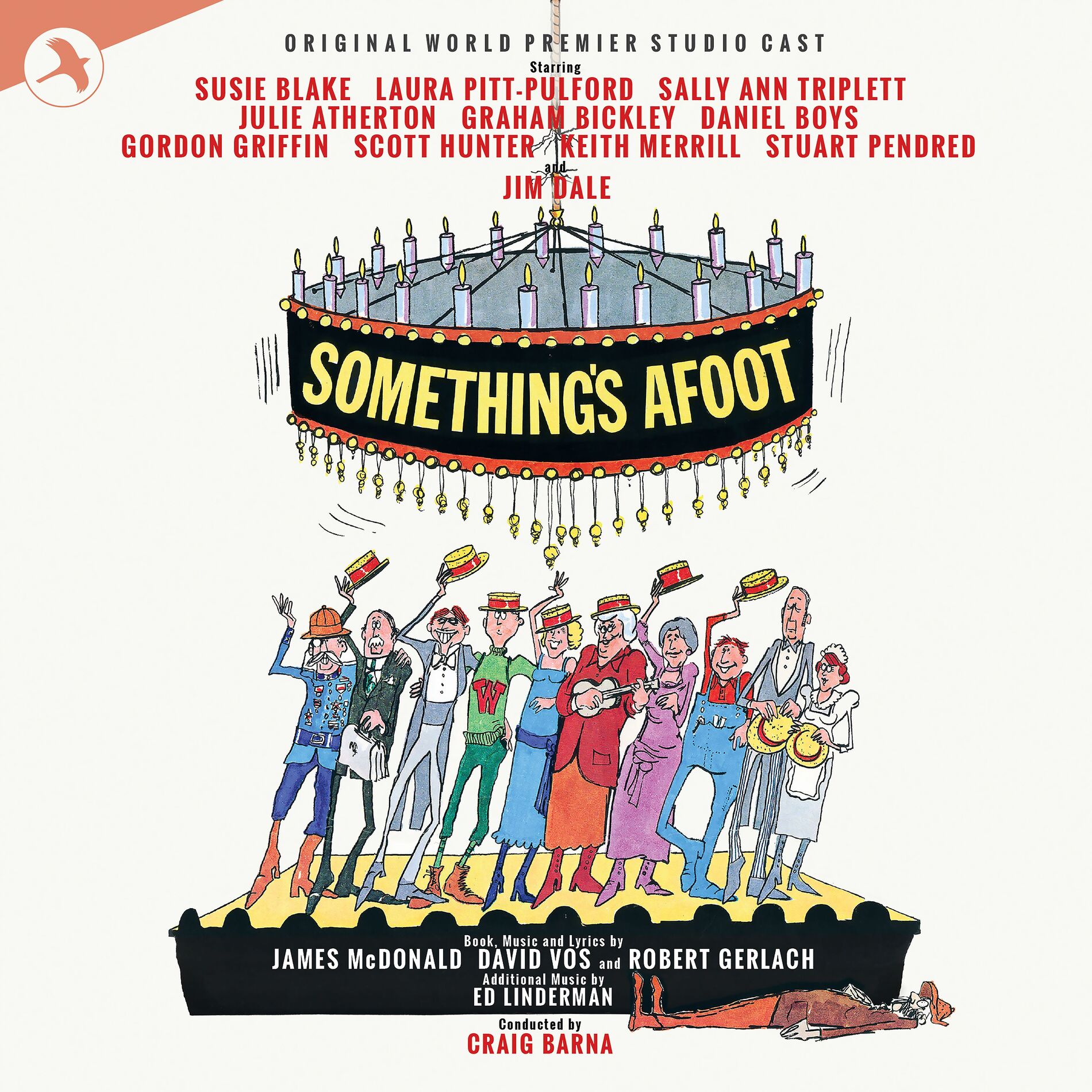 Album cover of Something's Afoot (World Premiere Studio Cast)
