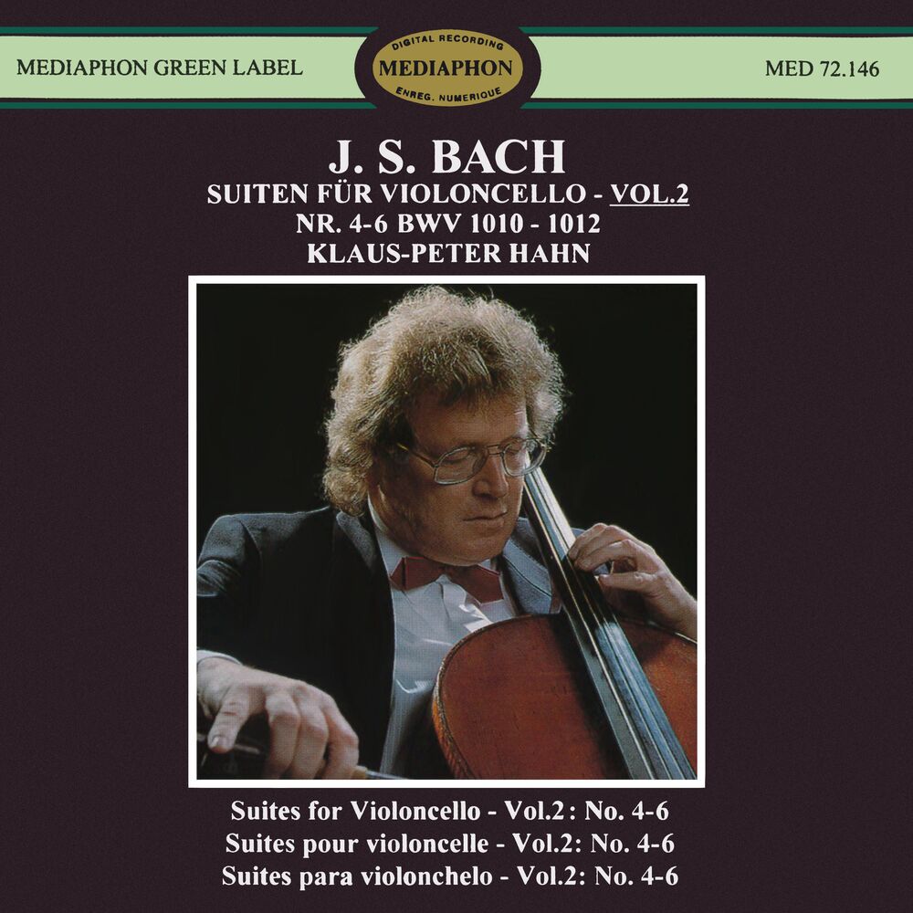 Picture of J. S. Bach: Suites for Violoncello Nos. 4-6, BWV 1010-1012