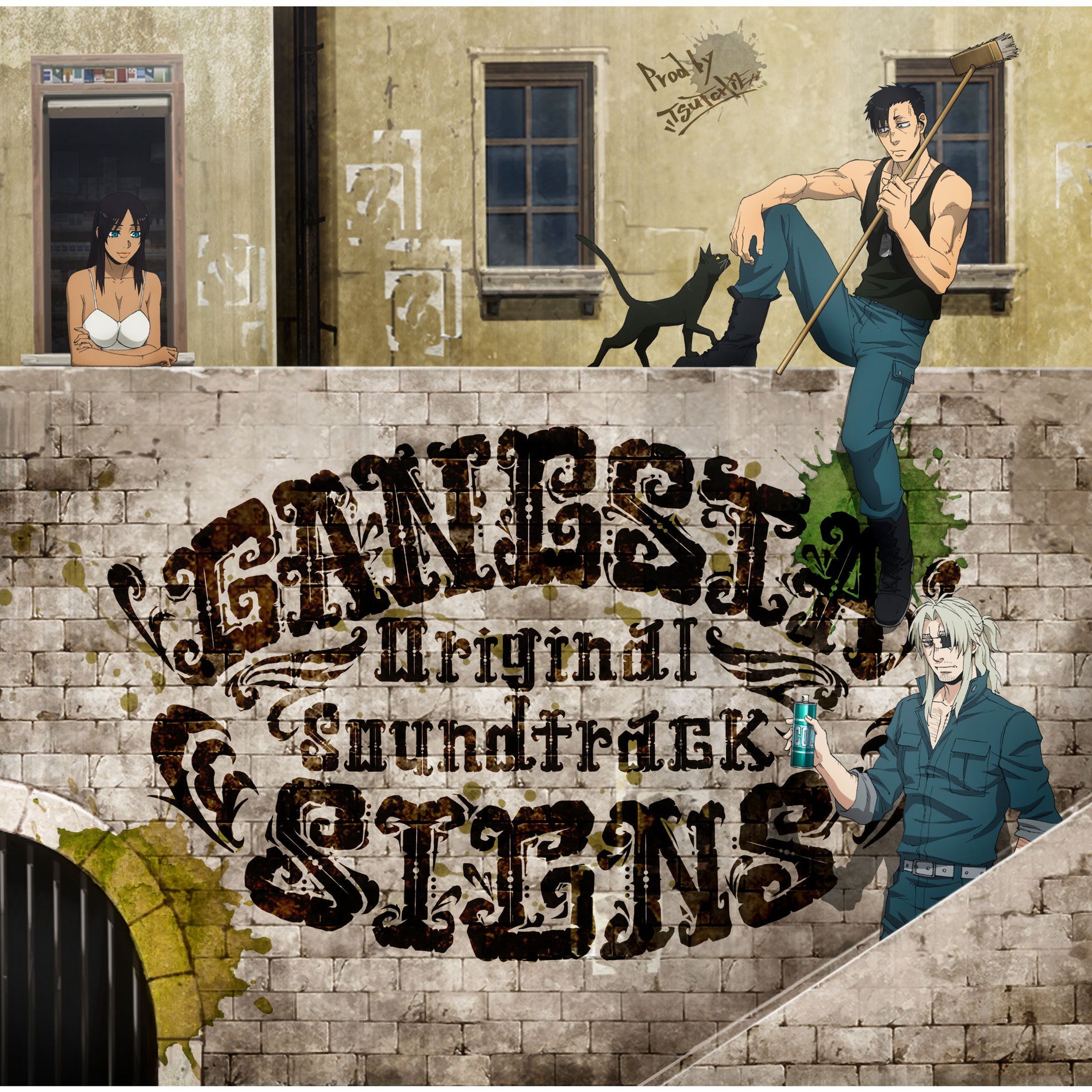 Album cover of TVアニメ『GANGSTA.』Original Soundtrack「SIGNS」