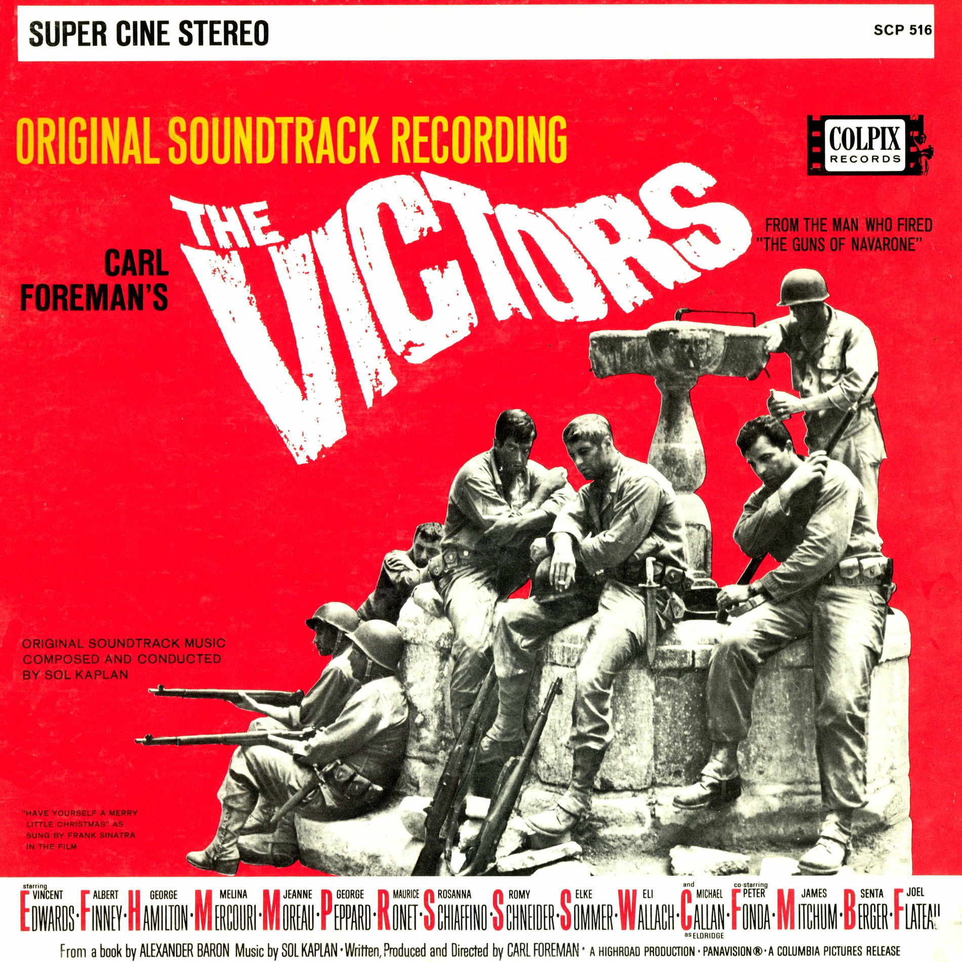 Album cover of The Victors (Original Motion Picture Soundtrack)