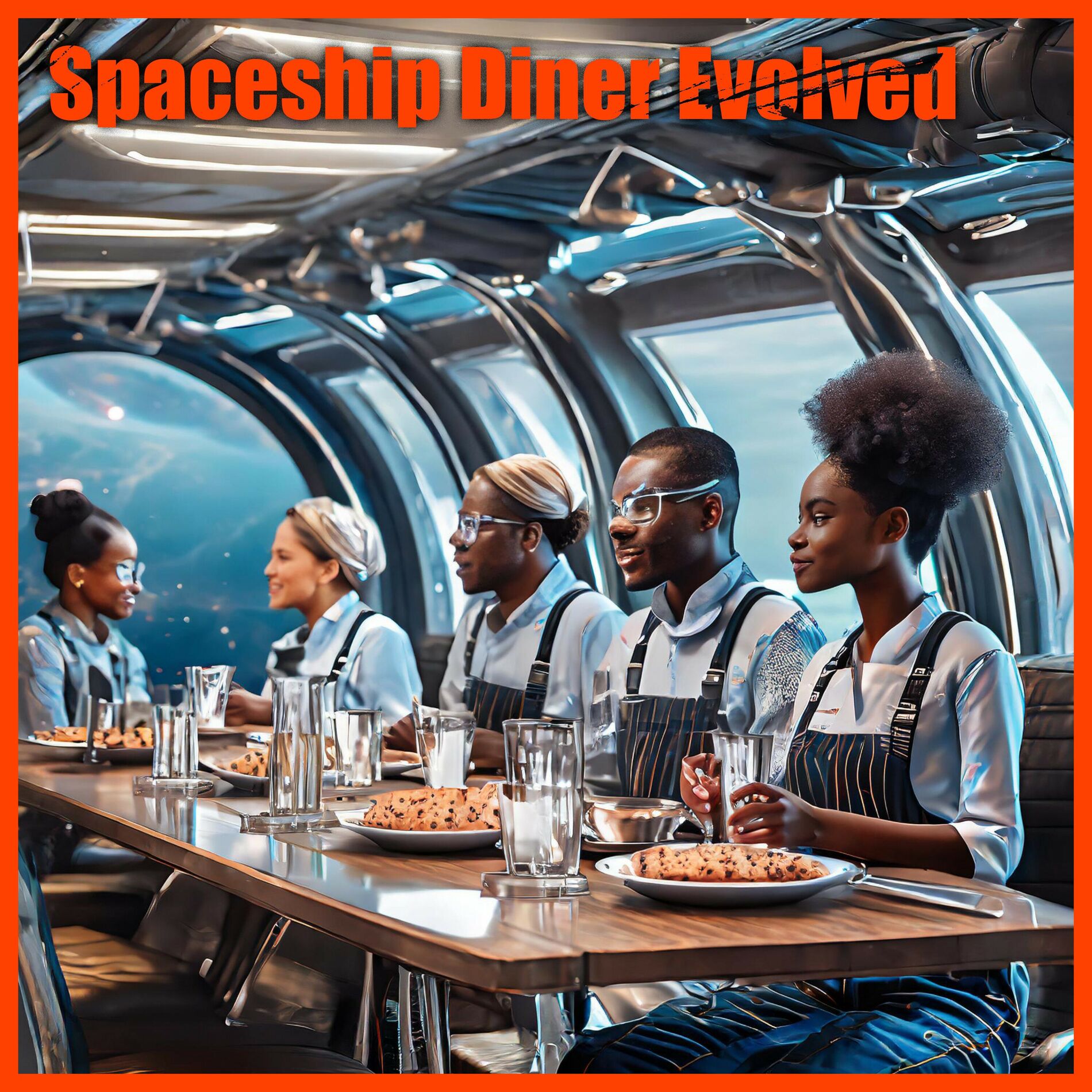 Album cover of Spaceship Diner Evolved