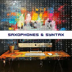 Cover of Saxophones & Syntax: the Sweet Melody of Jazz Coding