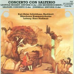 Cover of Mozart, L.: Divertimento, "Die Bauernhochzeit" / Salulini, P.: Concerto for Dulcimer and Harpsichord in G Major