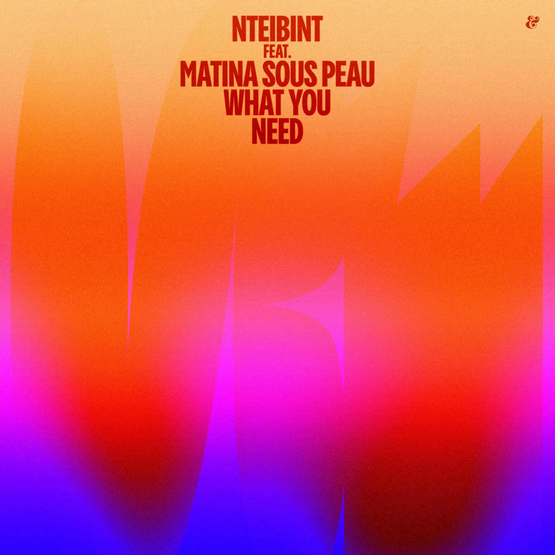 Album cover of What You Need