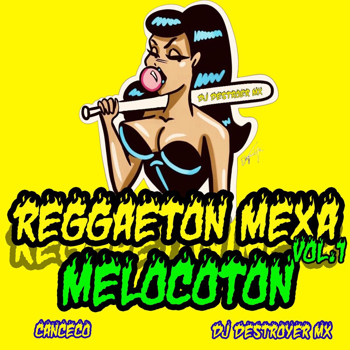 Album cover of Reggaeton mexa melocoton