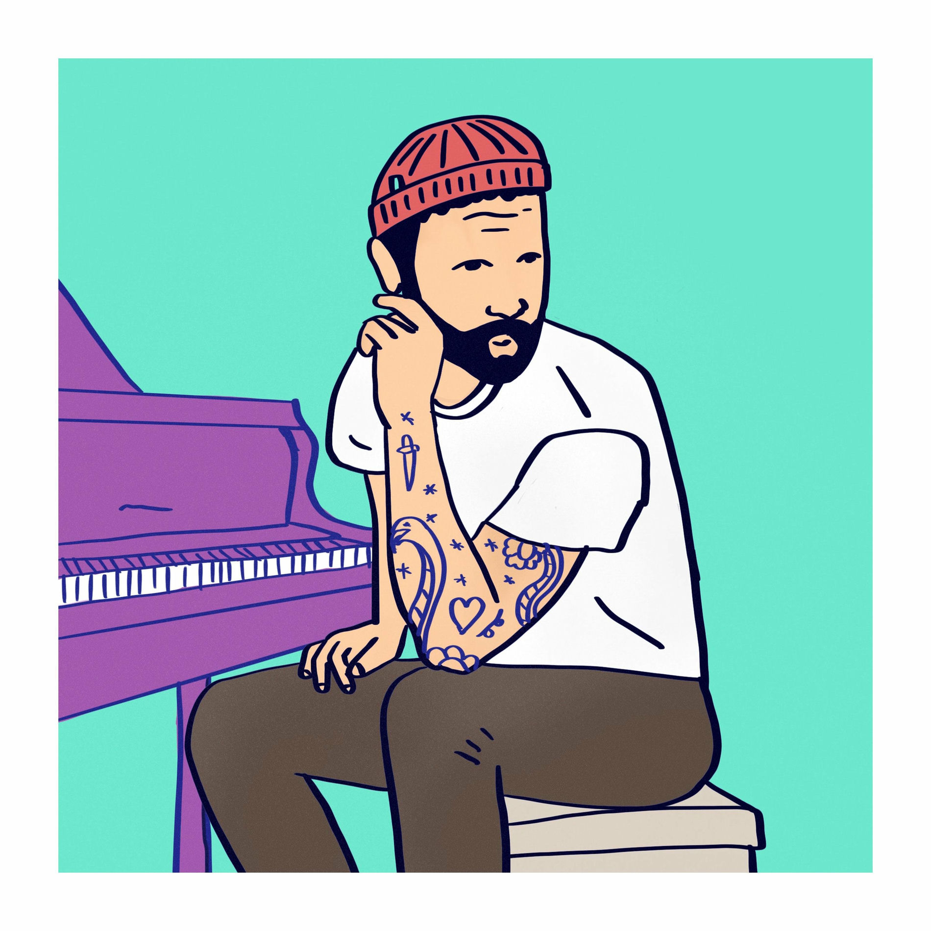 Album cover of Eine Große Tasse Glück (Synth Version)