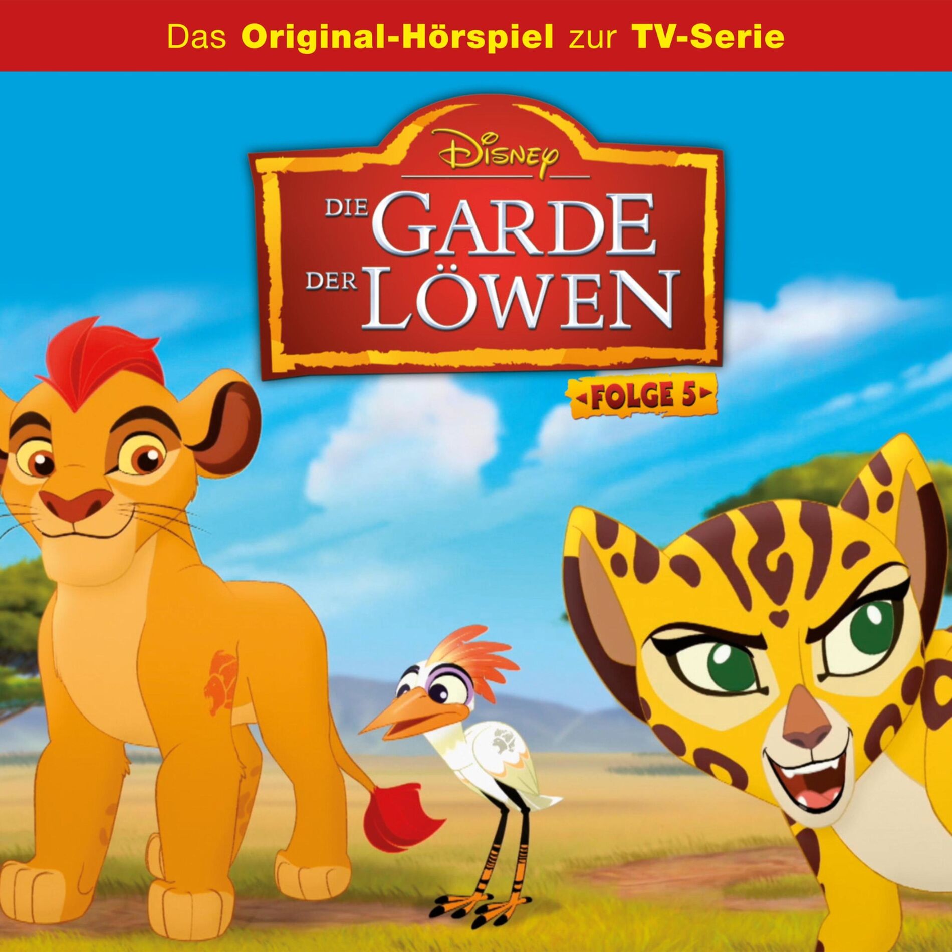 Album picture of 05: Beshti und der kleine Elefant / Der Schrei des Drongos (Hörspiel zur Disney TV-Serie)