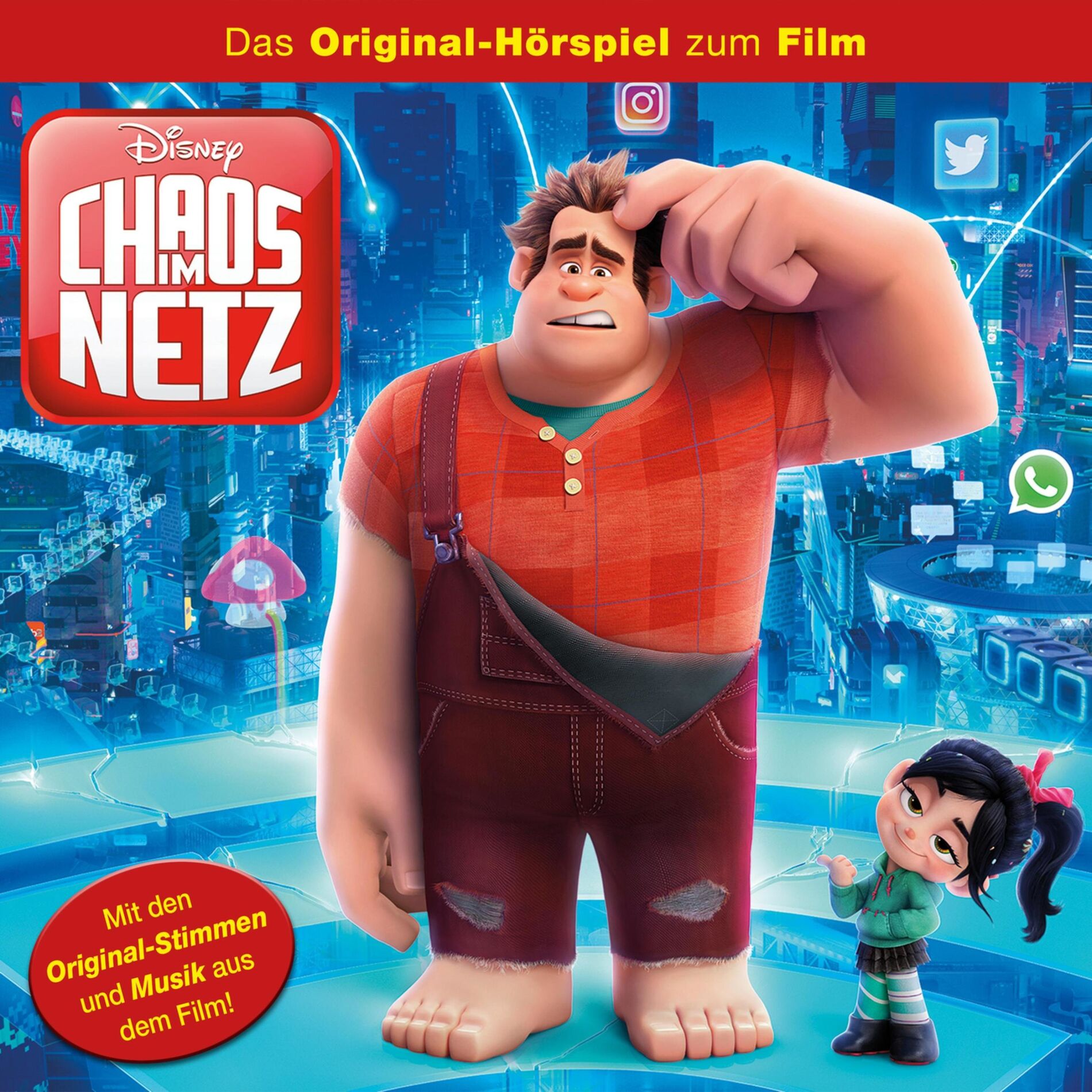 Album cover of Chaos im Netz (Hörspiel zum Disney Film)