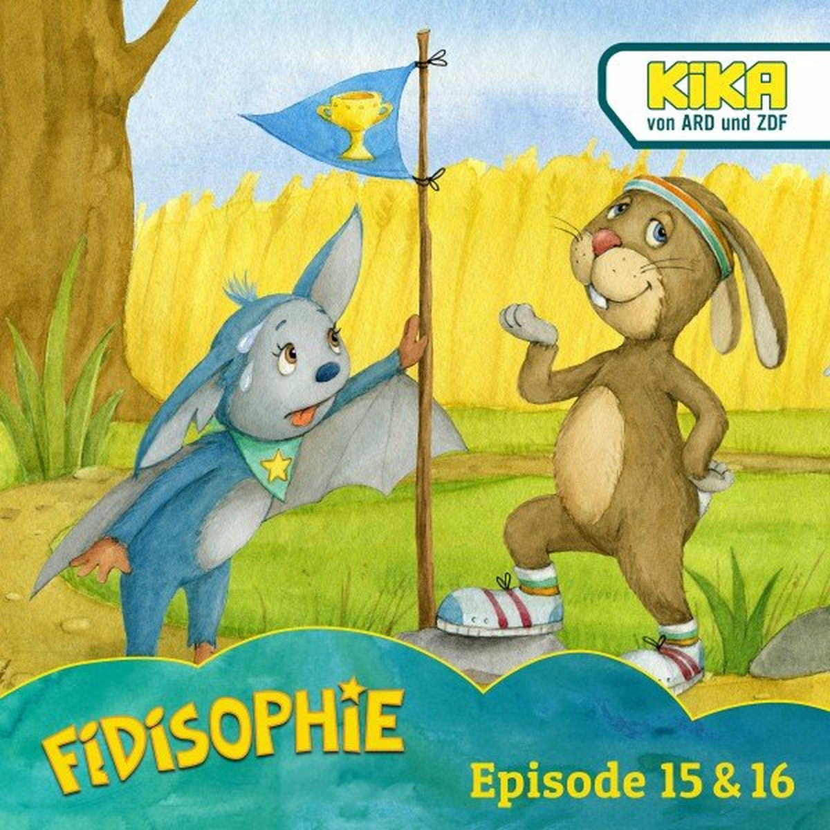 Album cover of Doppelfolge 08: Der allerschnellste Hase / Der Igel, der nicht Nein sagen kann (Fidisophie - Quatsch- Und Querdenken im Baumhaus)
