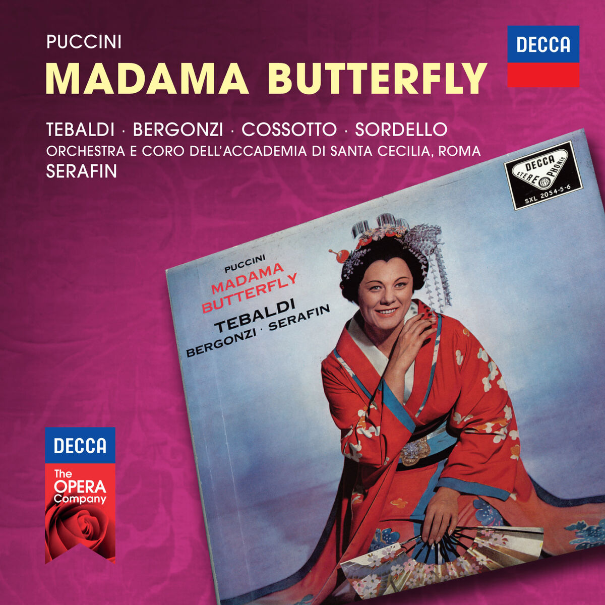 Puccini Madama Butterfly, top Renata Tebaldi