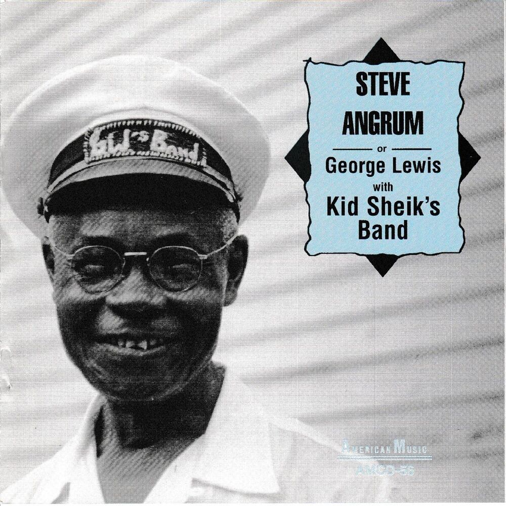 Picture of Steve Angrum or George Lewis with Kid Sheik's Band