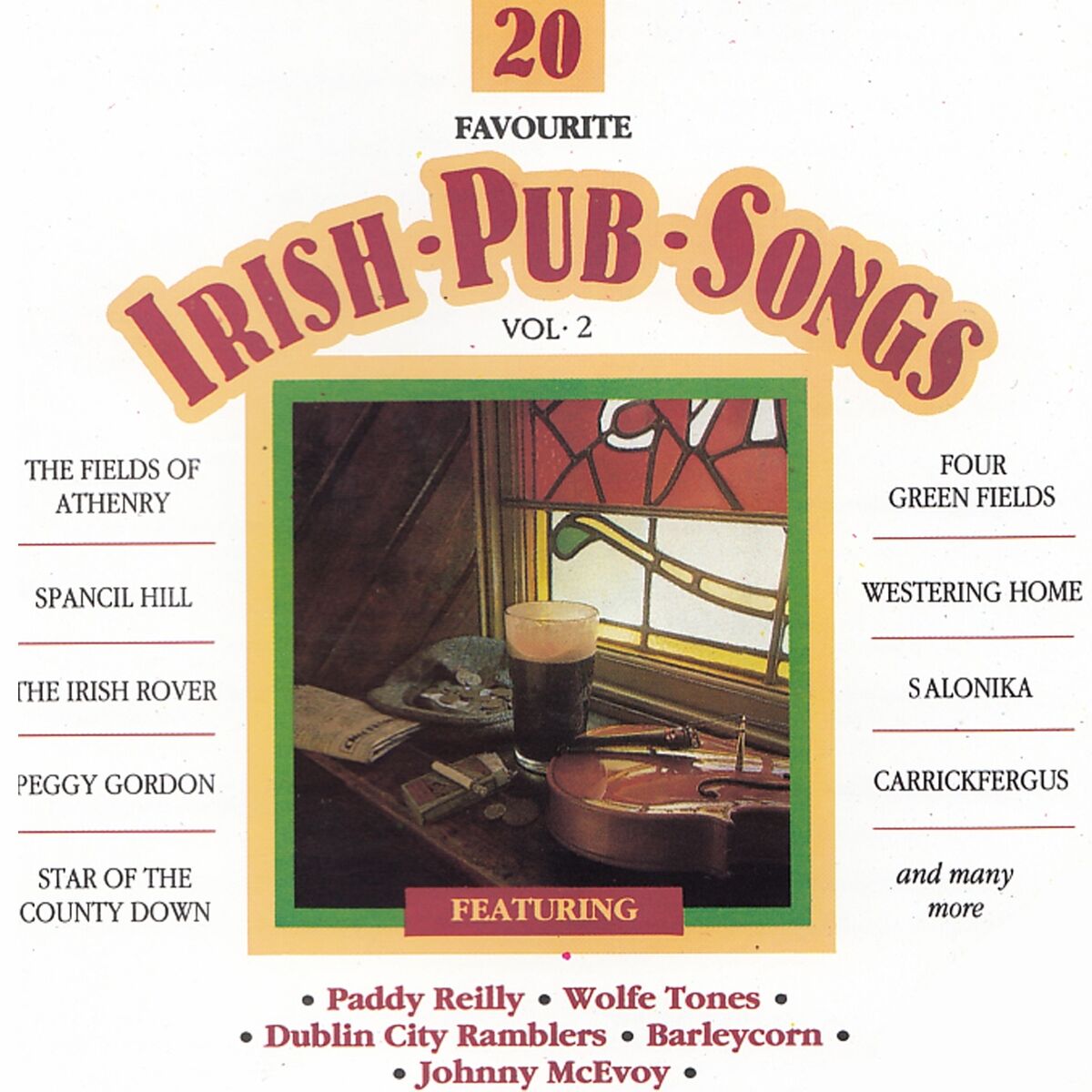 Album cover of 20 Favourite Irish Pub Songs, Vol. 2