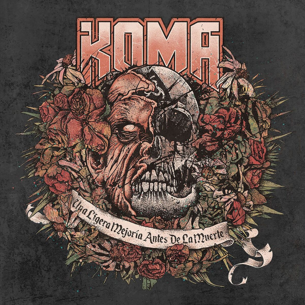 Album cover of Una ligera mejoría antes de la muerte