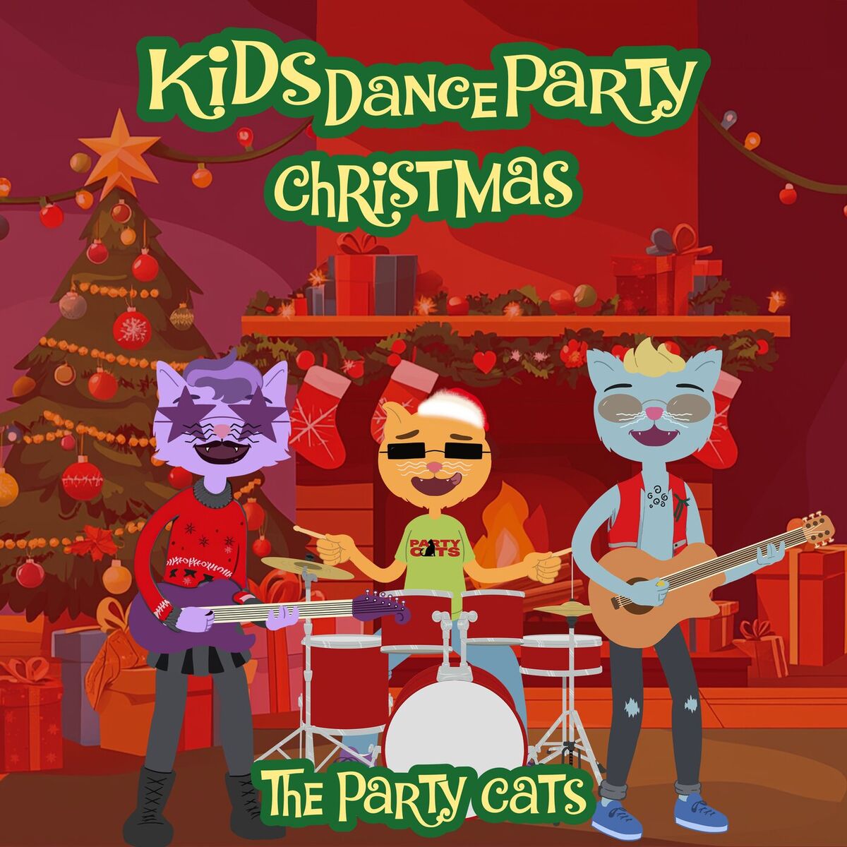 Album cover of Kids Dance Party: Christmas