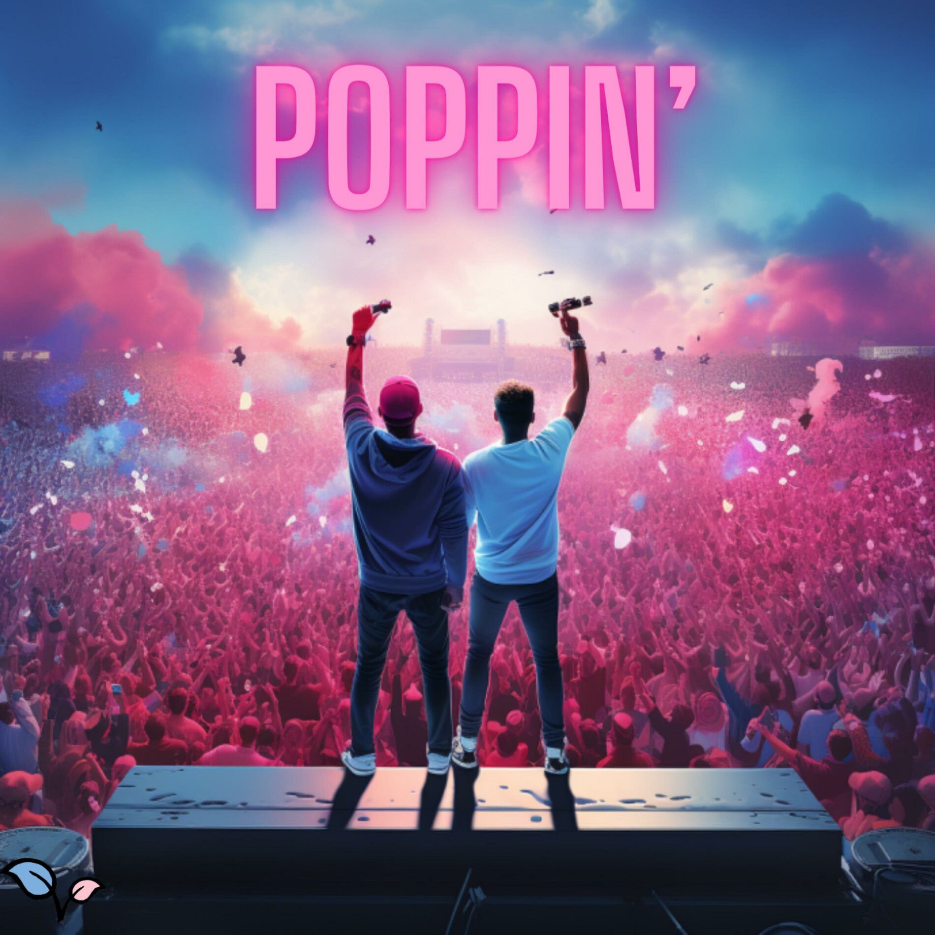 Album cover of POPPIN' (feat. Lil Man J)