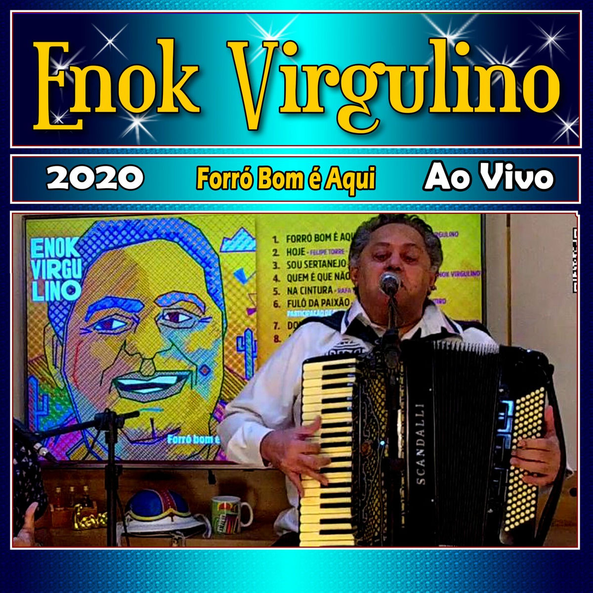 Album cover of Forró Bom é Aqui - Ao Vivo