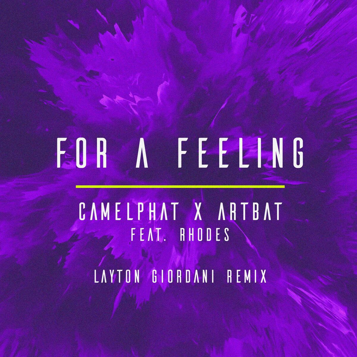 Album cover of For a Feeling (feat. RHODES)