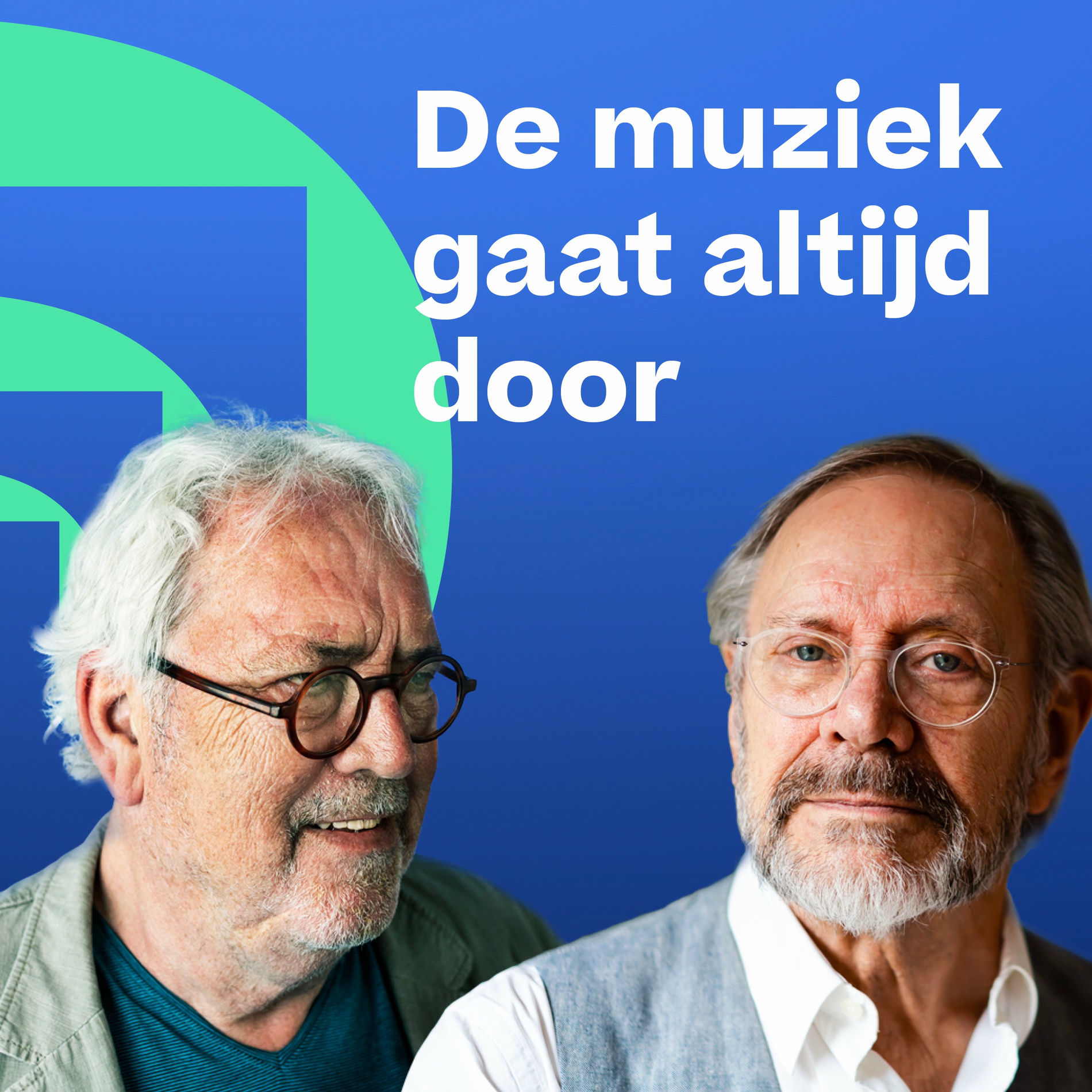 Album cover of De muziek gaat altijd door