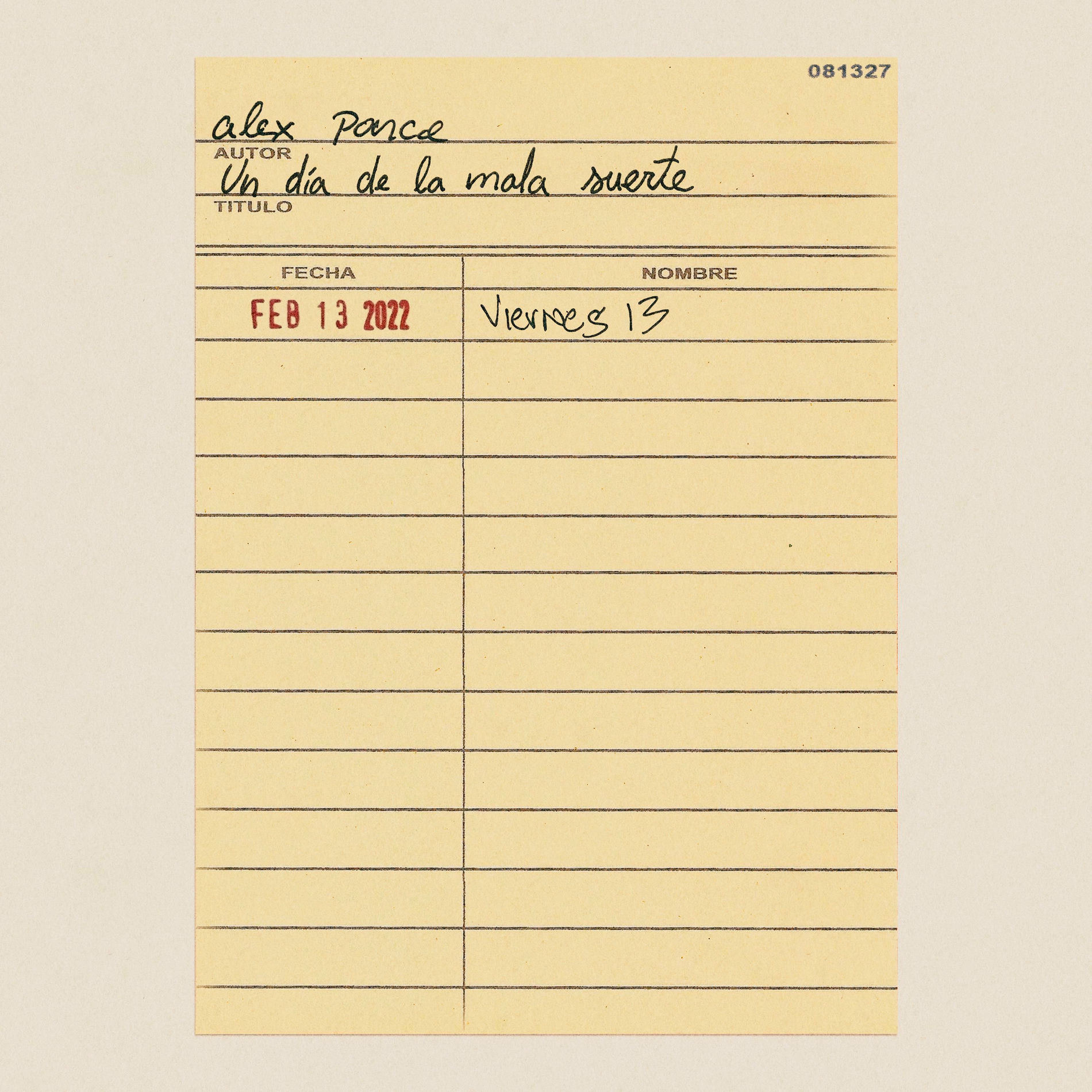Album cover of Viernes 13 (¿Quién te dio el derecho…)