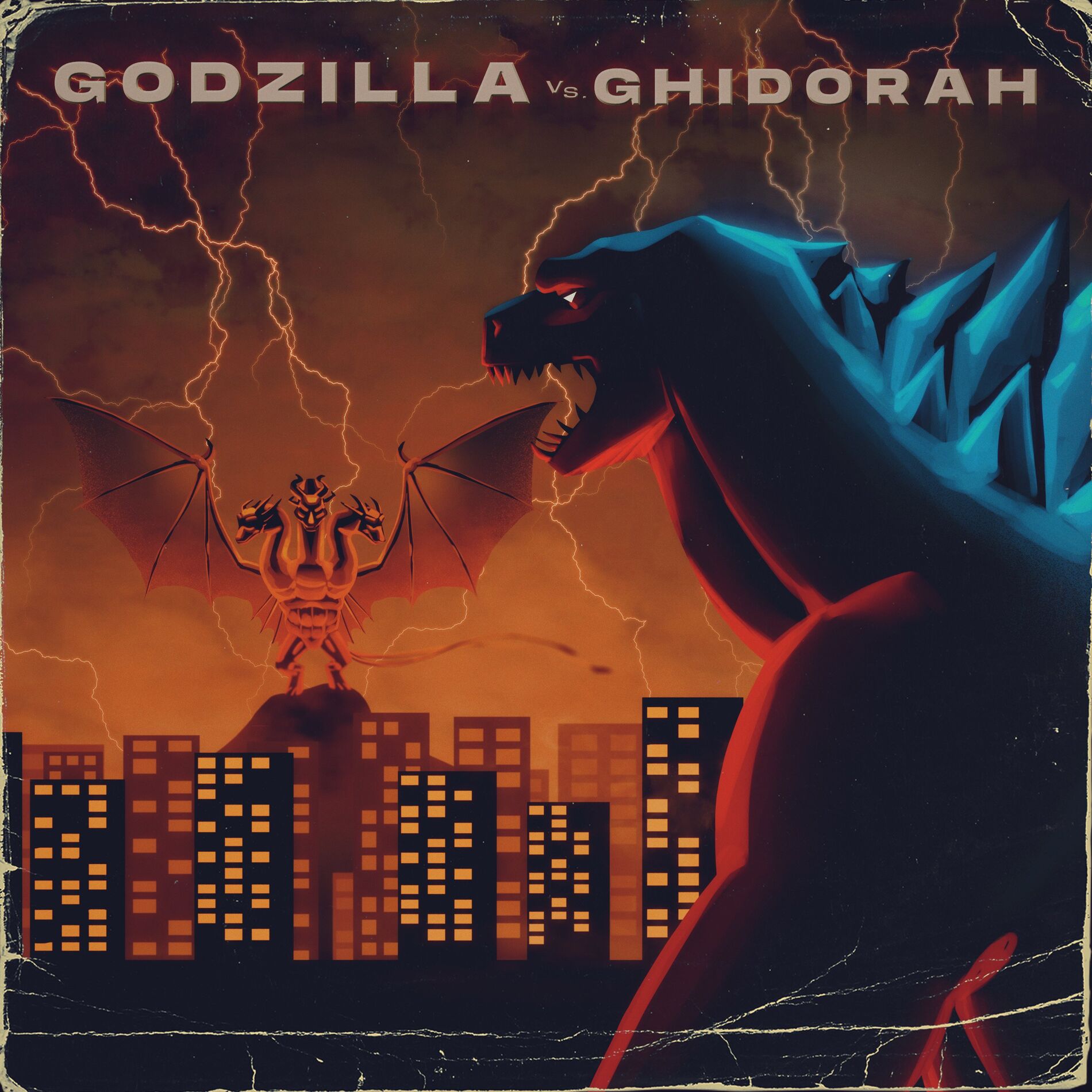 Album cover of Godzilla Vs Ghidorah