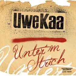 Cover of Unter'm Strich